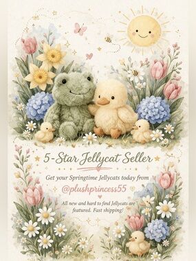 Spring Jellycats for Sale! Get yours today!